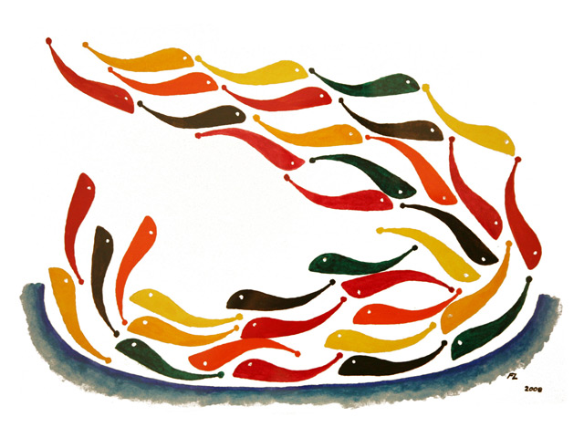Fred Laubi abstract painting 8 of 19