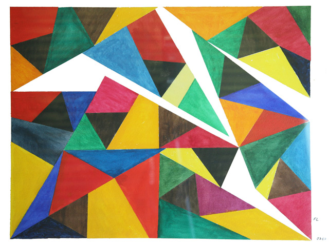 Fred Laubi abstract painting 7 of 19