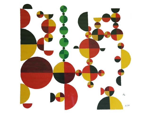 Fred Laubi abstract painting 6 of 19