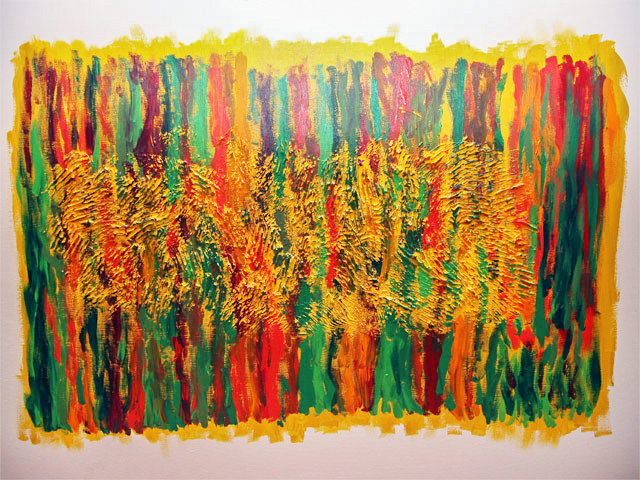 Fred Laubi abstract painting 17 of 19
